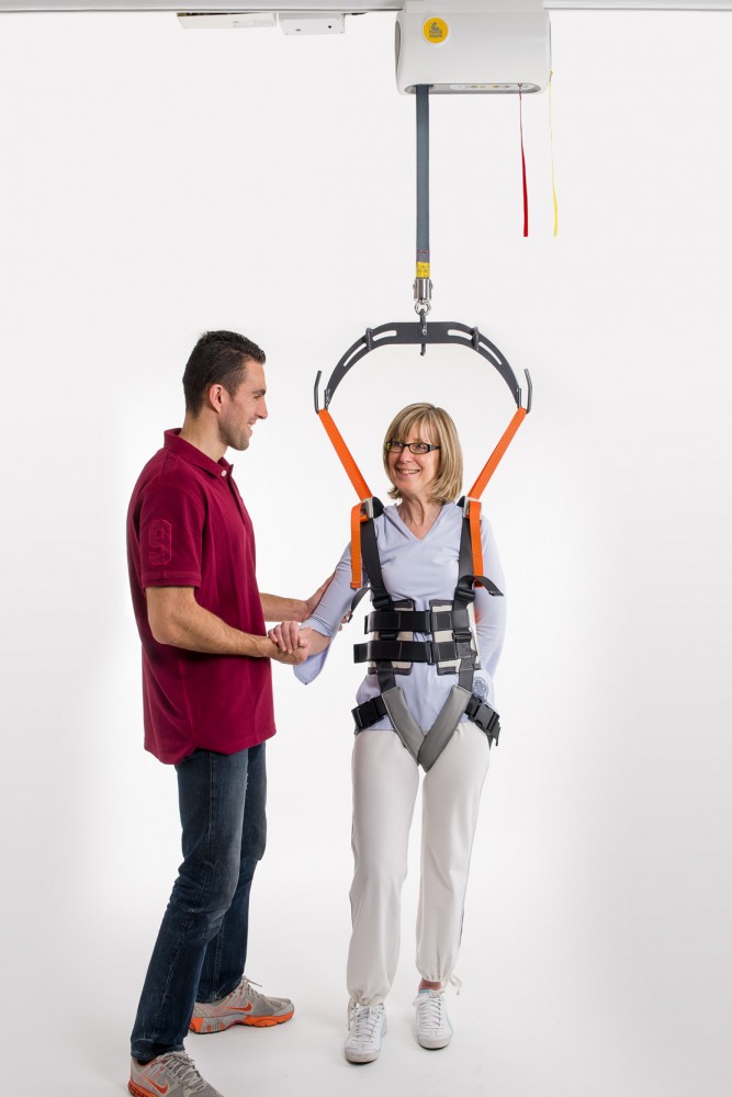 Ceiling lift - independent use ; Walking harness Ceiling lift - independent use ; Walking harness - Handi-Move Patient lift hoist