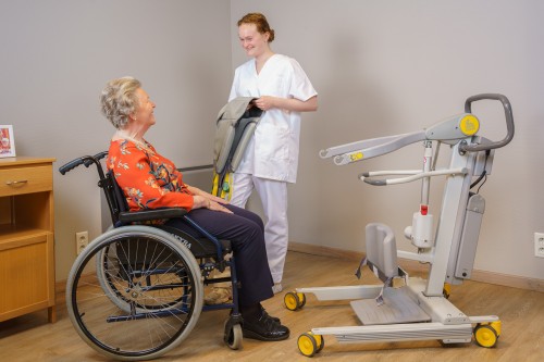 Active hoist (model 2620) - No or very little pressure under the armpits - Handi-Move Patient lift hoist