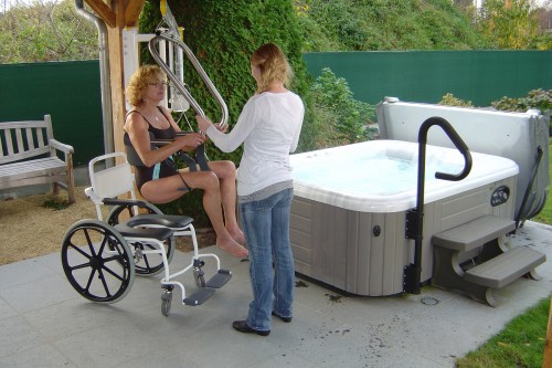 Wall lift Wall lift - Handi-Move Patient lift hoist