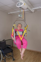 Ceiling motor ; Digital scale - Handi-Move Patient lift hoist