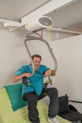 Electric traverse rail - Handi-Move Patient lift hoist