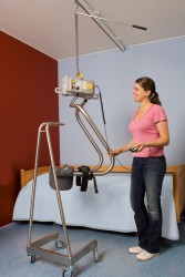 Portable motor ; Transport trolley for portable motor - Handi-Move Patient lift hoist