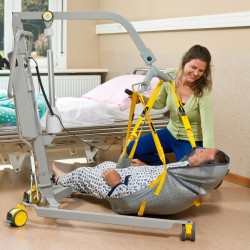 Mobile hoist 1630 ; Standard/contour sling - Handi-Move Patient lift hoist