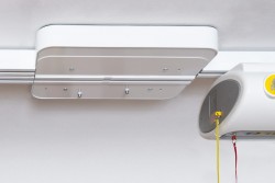 Ceiling track installations , Points