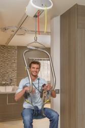 Ceiling lift - independent use ; Handi-Move Body Support® - Handi-Move Patient lift hoist