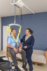 Ceiling motor ; Standard/contour sling - Handi-Move Patient lift hoist