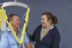 Spreader bars ; Flat 2-points spreaderbar - Handi-Move Patient lift hoist